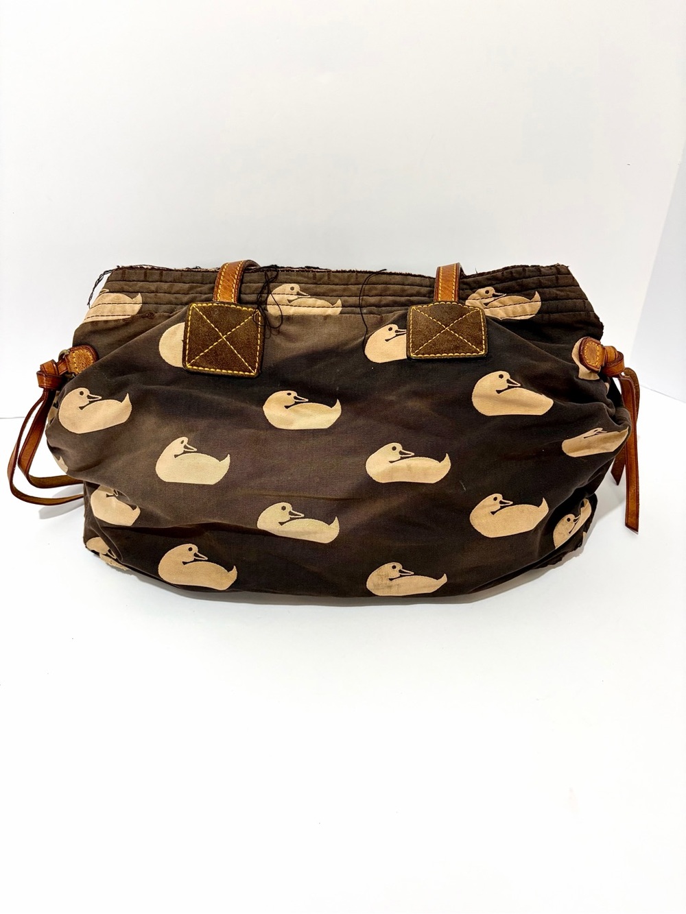 Dooney & Bourke Vintage Wonder Duck (Victoria) Satchel Bag - Picture 2 of 6